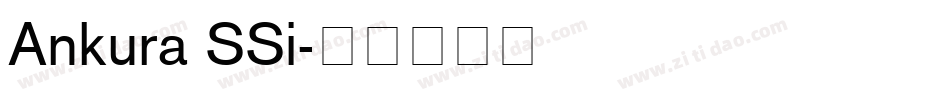 Ankura SSi字体转换